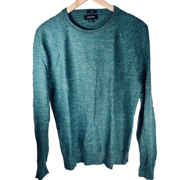 J. Crew Jeans Size Medium Slim Sweater Green Men Office Outdoors - Picture 1 of 4